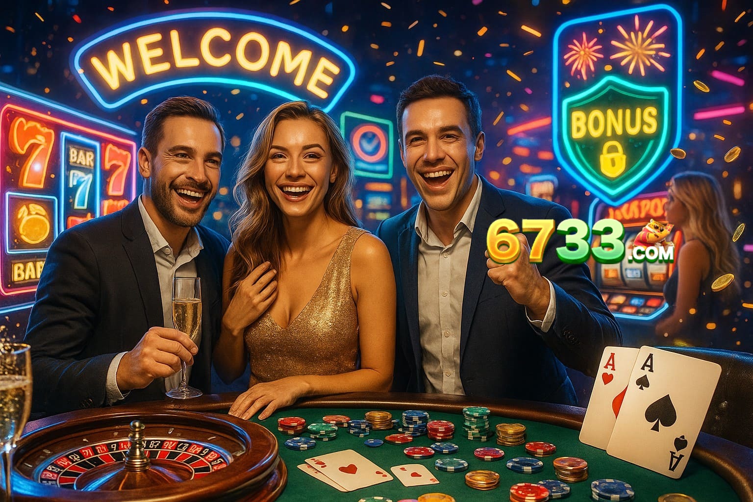 Jogos emocionantes no 6733
